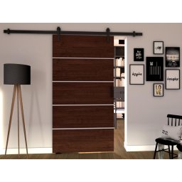 Schuifdeur LIVOURNE 86 cm wengue