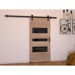 Schuifdeur LITAFO 76 cm sonoma