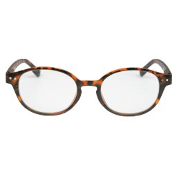 Melleson Optics Leesbril +1.50 Mat Havanna Rond
