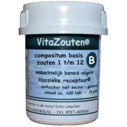 VitaZouten Compositum Basis Nr. 1-12