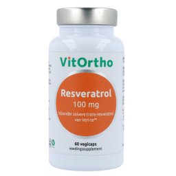 VitOrtho Resveratrol 100mg Vegicaps