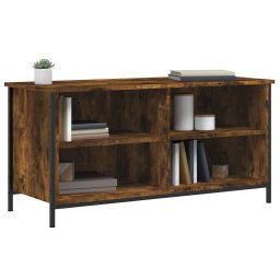 vidaXL Tv-meubel 100x40x50 cm bewerkt hout gerookt eikenkleurig