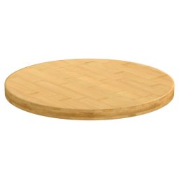 vidaXL Tafelblad Ø 50x2,5 cm bamboe