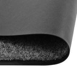 vidaXL Deurmat wasbaar 60x180 cm antraciet