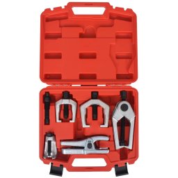 vidaXL Poelietrekkerset 5-delig