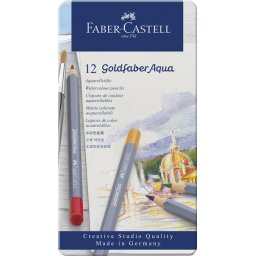 Faber Castell FC-114612 Aquarelkleurpotlood Faber-Castell Goldfaber Etui 12 Stuks