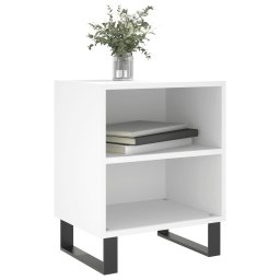 vidaXL Nachtkastjes 2 st 40x30x50 cm bewerkt hout wit