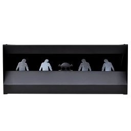 vidaXL Schietkast magnetisch met targets 4+1 zombieontwerp