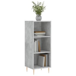 vidaXL Dressoir 34,5x32,5x90 cm bewerkt hout betongrijs