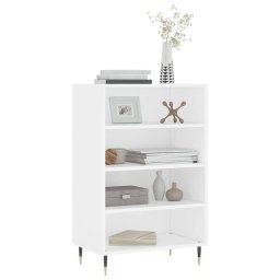 vidaXL Hoge kast 57x35x90 cm bewerkt hout wit