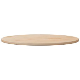 vidaXL Tafelblad Ø90x2,5 cm massief grenenhout
