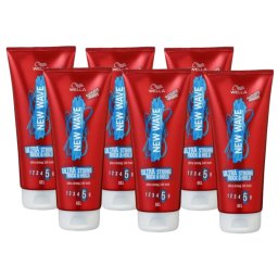 Wella New Wave Ultra Strong Rock & Hold Gel Voordeelverpakking