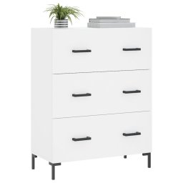 vidaXL Dressoir 69,5x34x90 cm bewerkt hout wit