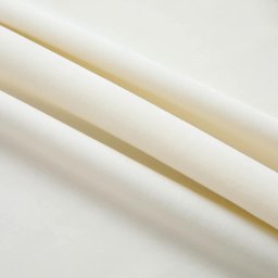 vidaXL Gordijn verduisterend met haken 290x245 cm fluweel crème