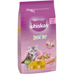 1,9kg Junior Kip Whiskas Kattenvoer