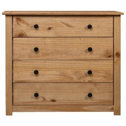 vidaXL Bijzetkast Panama Range 80x40x73 cm grenenhout
