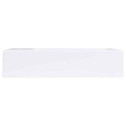 vidaXL Wastafel 400x220x90 mm SMC wit