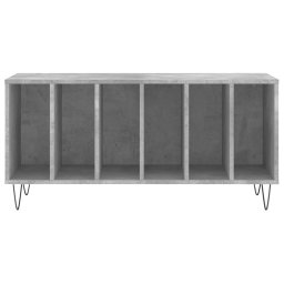 vidaXL Platenkast 100x38x48 cm bewerkt hout betongrijs