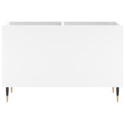 vidaXL Platenkast 74,5x38x48 cm bewerkt hout wit