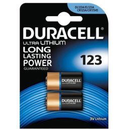 Duracell CR123 batterij 2-pack