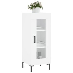 vidaXL Dressoir 34,5x34x90 cm bewerkt hout wit