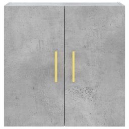 vidaXL Wandkast 60x31x60 cm bewerkt hout betongrijs