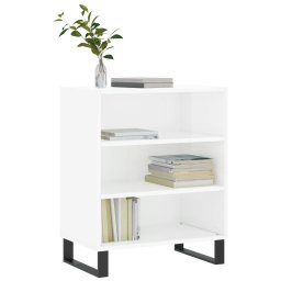 vidaXL Dressoir 57x35x70 cm bewerkt hout hoogglans wit