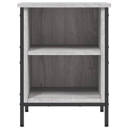 vidaXL Schoenenkast 38x35x50 cm bewerkt hout grijs sonoma eikenkleurig