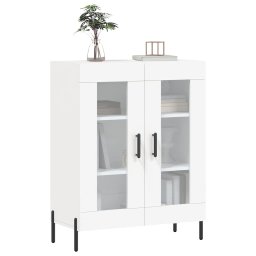 vidaXL Dressoir 69,5x34x90 cm bewerkt hout wit