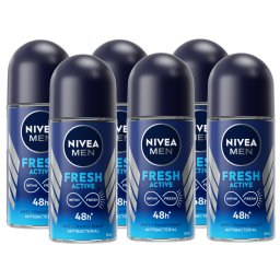 Nivea Men Fresh Active Roll-on Voordeelverpakking