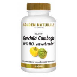Golden Naturals Garcinia Cambogia 60% HCA Vetverbrander¹