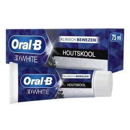 Oral B White Houtskool Tandpasta
