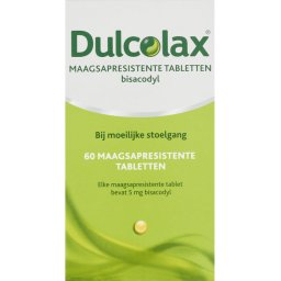 Dulcolax Maagsapresistente Bisacodyl 5mg Tabletten