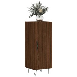 vidaXL Dressoir 34,5x34x90 cm bewerkt hout bruin eikenkleur