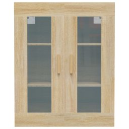 vidaXL Bovenkast 69,5x34x90 cm sonoma eikenkleurig