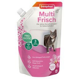 beaphar Multi-Fris voor Kattenbakken - Orchidee Voordeelpakket: 3 x 400 g