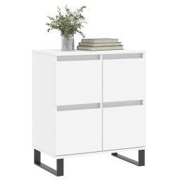 vidaXL Dressoir 60x35x70 cm bewerkt hout wit