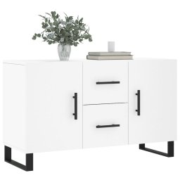 vidaXL Dressoir 100x36x60 cm bewerkt hout wit