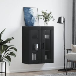 vidaXL Bovenkast 69,5x34x90 cm zwart