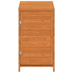 vidaXL Tuinschuur 55x52x112 cm massief vurenhout bruin