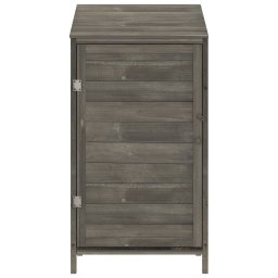 vidaXL Tuinschuur 55x52x112 cm massief vurenhout antracietkleurig