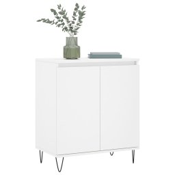 vidaXL Dressoir 60x35x70 cm bewerkt hout wit