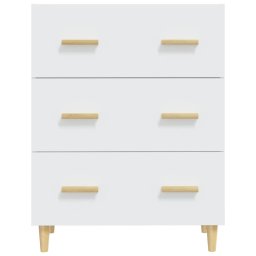 vidaXL Dressoir 70x34x90 cm bewerkt hout wit