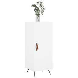 vidaXL Dressoir 34,5x34x90 cm bewerkt hout wit