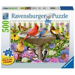 At the Birdbath Puzzel (500 XL stukjes)