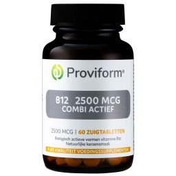 Proviform Vitamine B12 2500 Mcg Combi Zuigtabletten