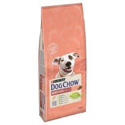 14kg Adult Sensitive Zalm Dog Chow Hondenvoer