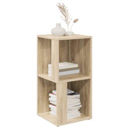 vidaXL Hoekkast 33x33x67 cm bewerkt hout sonoma eikenkleurig