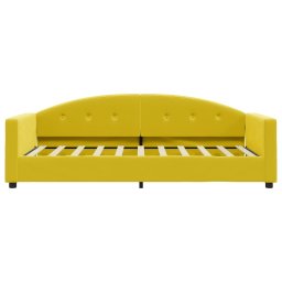 vidaXL Slaapbank 80x200 cm fluweel geel
