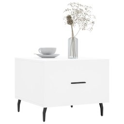 vidaXL Salontafels 2 st 50x50x40 cm bewerkt hout wit